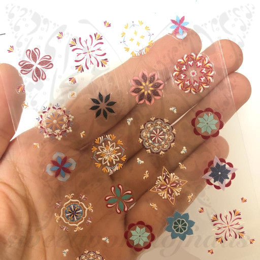 5D Beautiful Nail Art Stickers