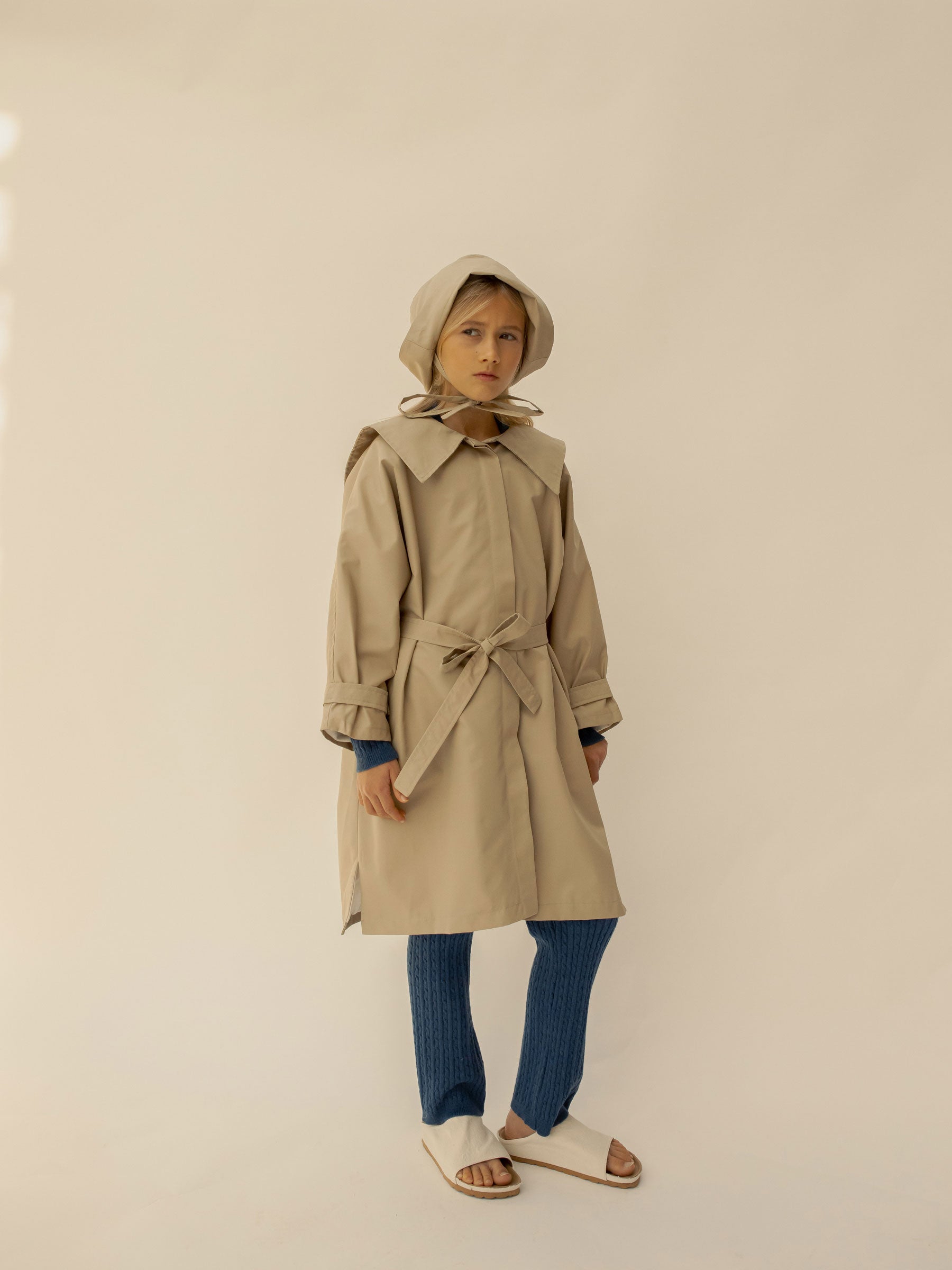 ARMAND RAINCOAT | TAUPE