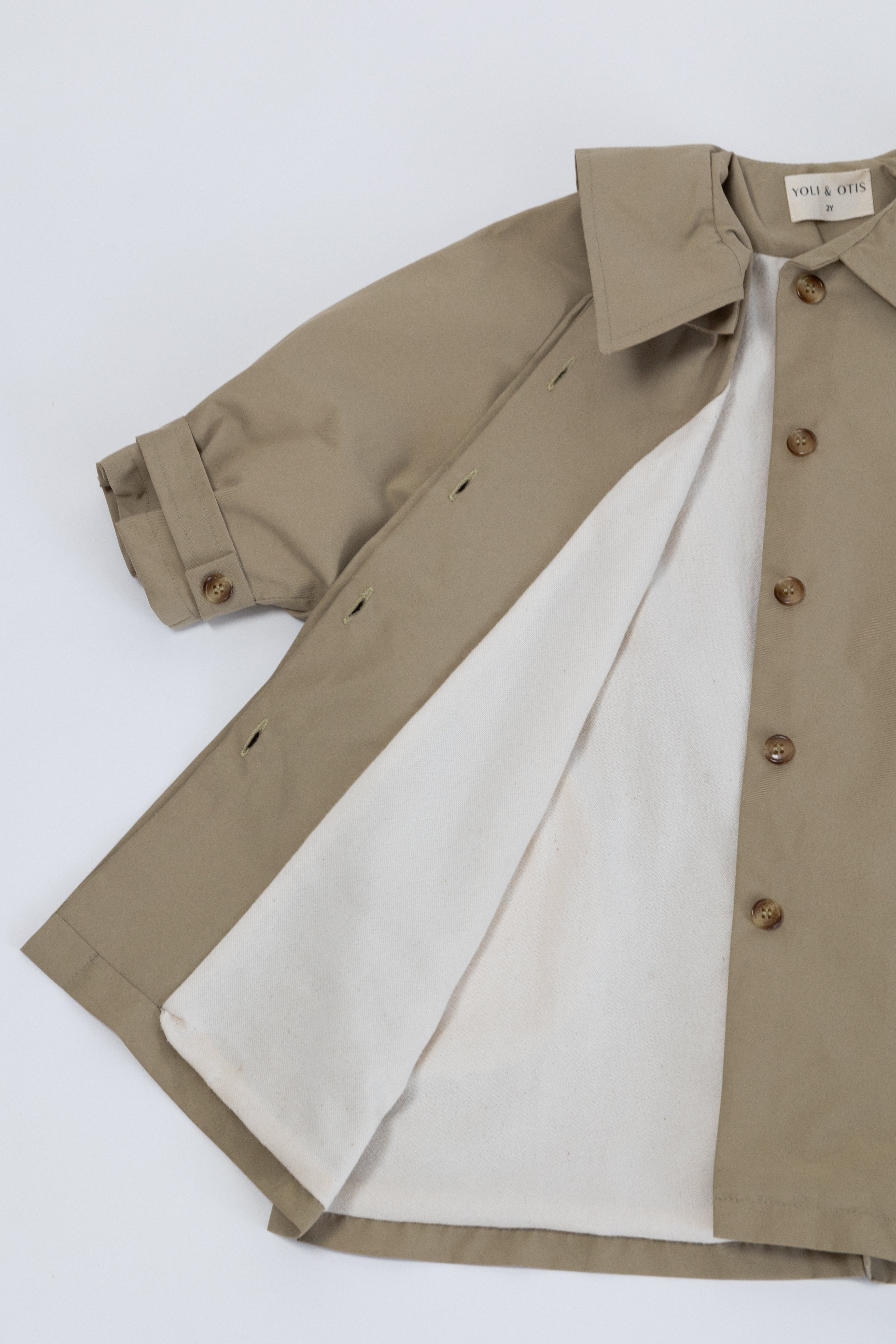 ARMAND RAINCOAT | TAUPE