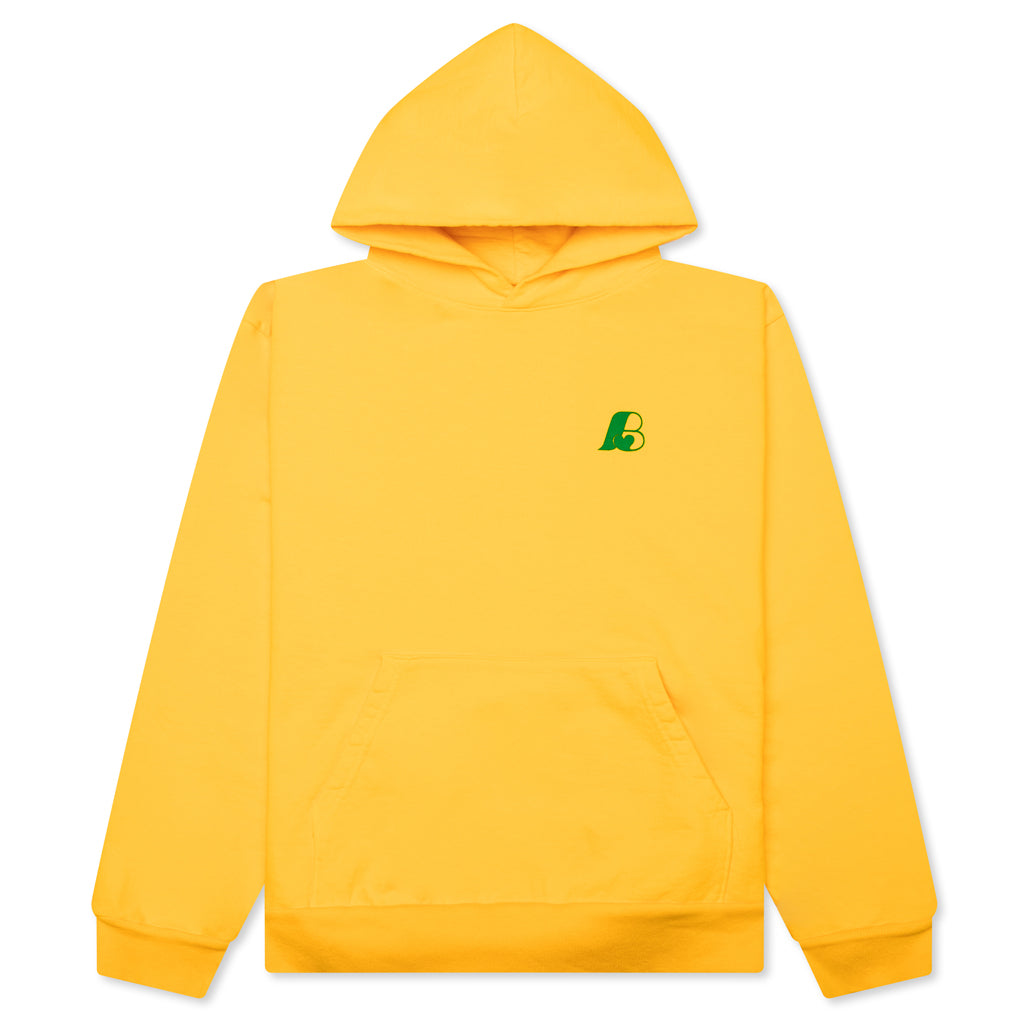 B Logo Hoodie - Yellow