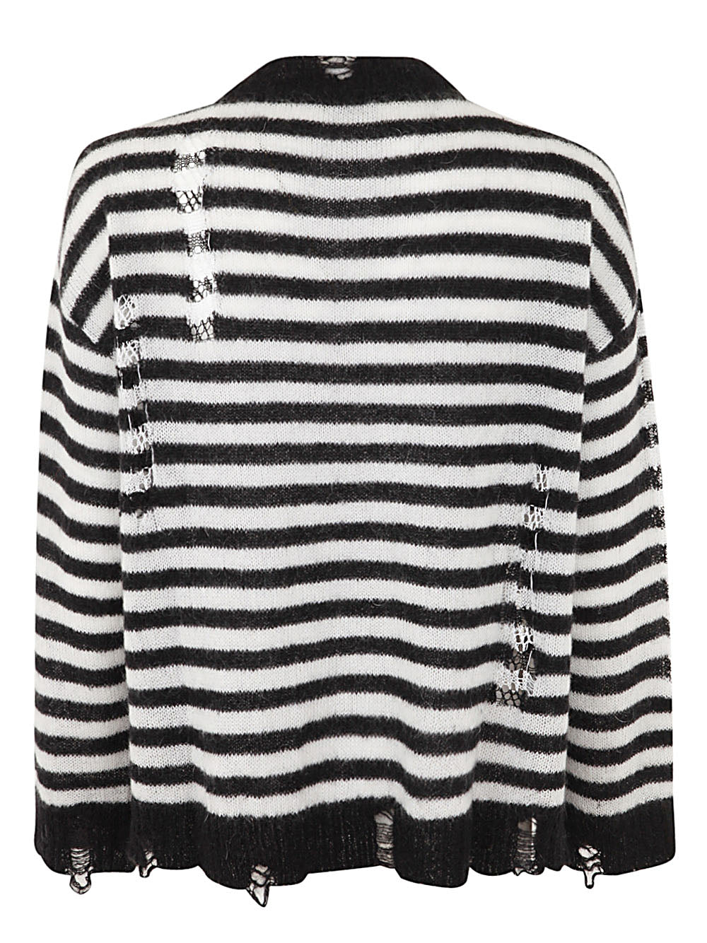 Balmain Ripped Knit Sweater