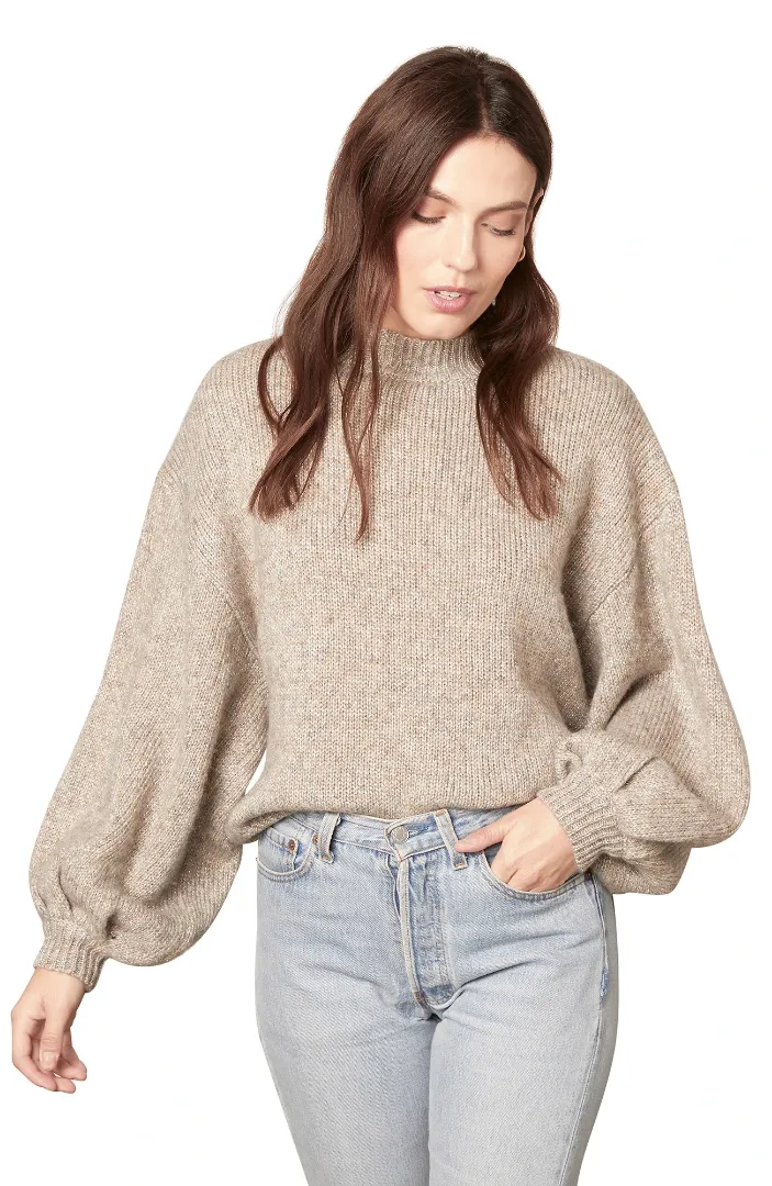 BB Dakota Lurex Knit Sweater