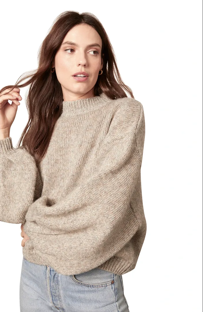 BB Dakota Lurex Knit Sweater