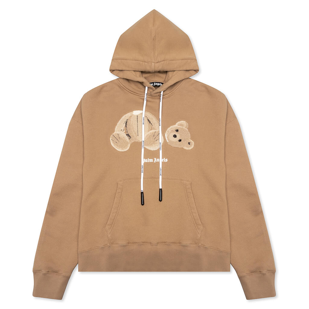 Bear Hoodie - Beige/Brown