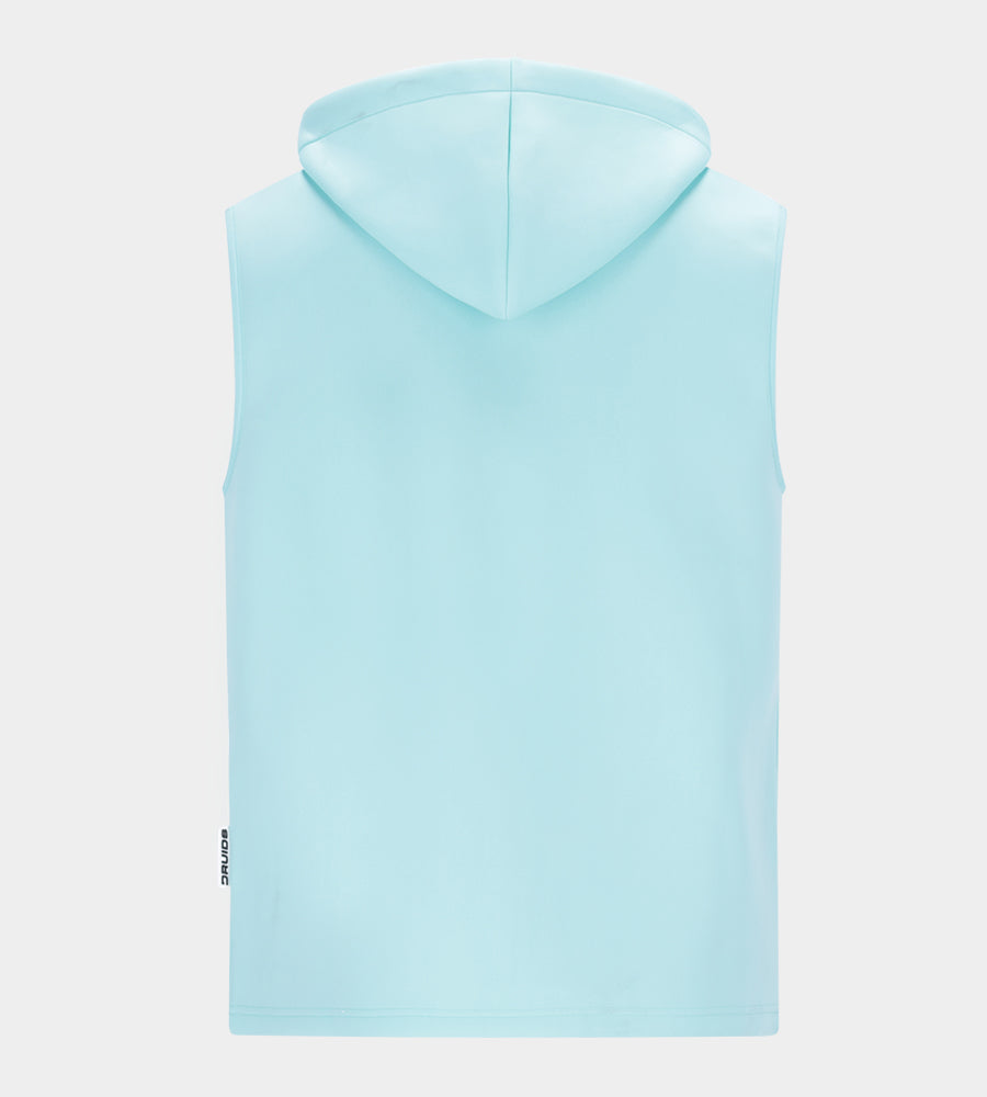 BLAZE SLEEVELESS HOODIE - MINT