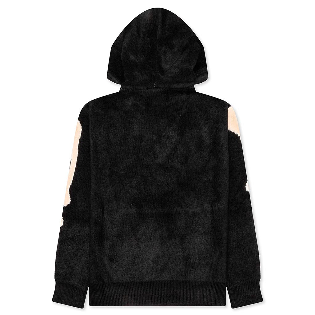 Bones Sleeves Hoodie - Black