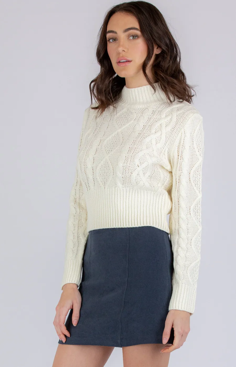 Cable Knit Sweater (SKN373)