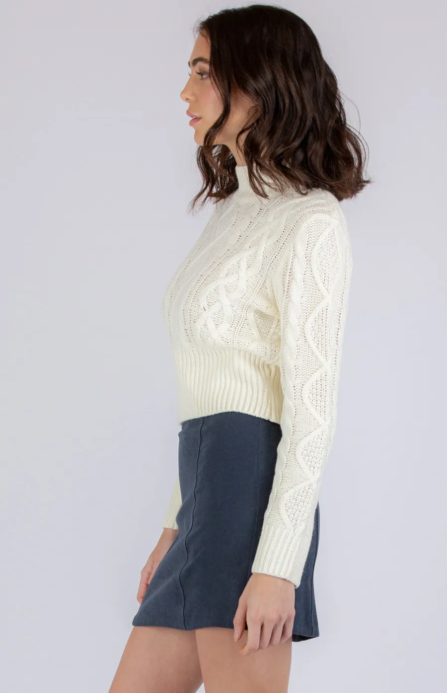 Cable Knit Sweater (SKN373)