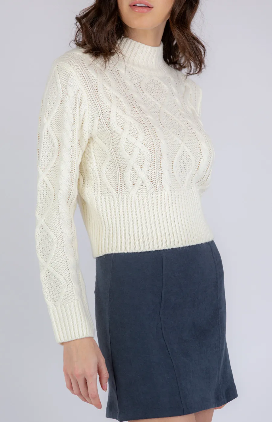 Cable Knit Sweater (SKN373)