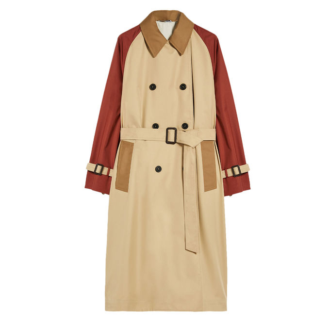 CANASTA TRENCH Woman Miele Patch