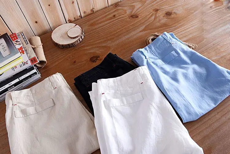 Capri Linen Pants For Men