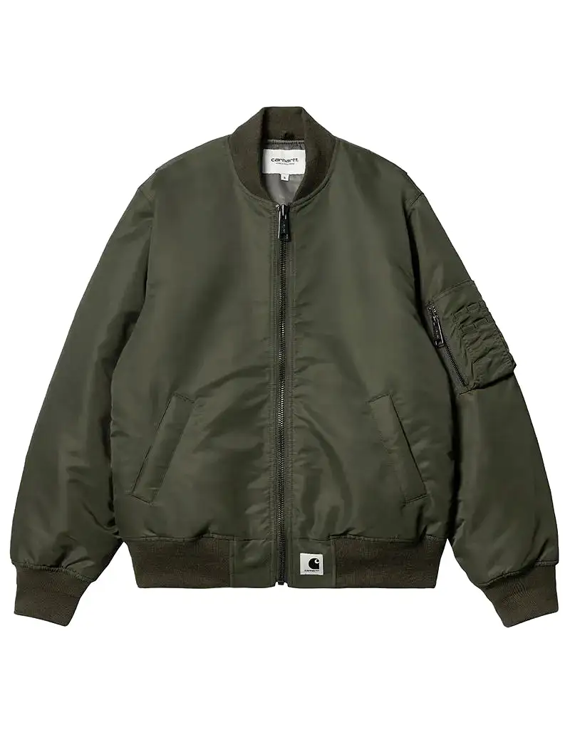 Carhartt WIP Olten Bomber Plant / Smoke Green