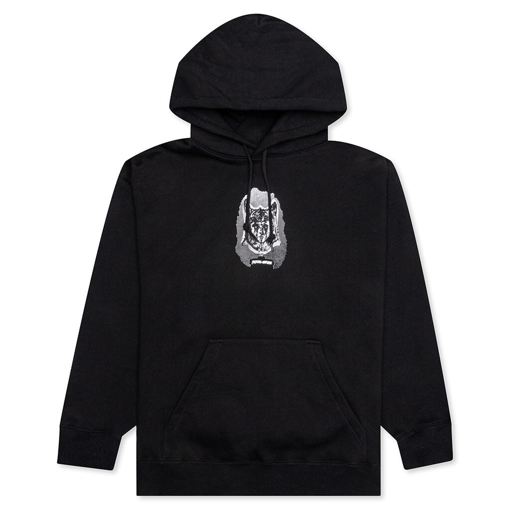 Cat Mask Hoodie - Black