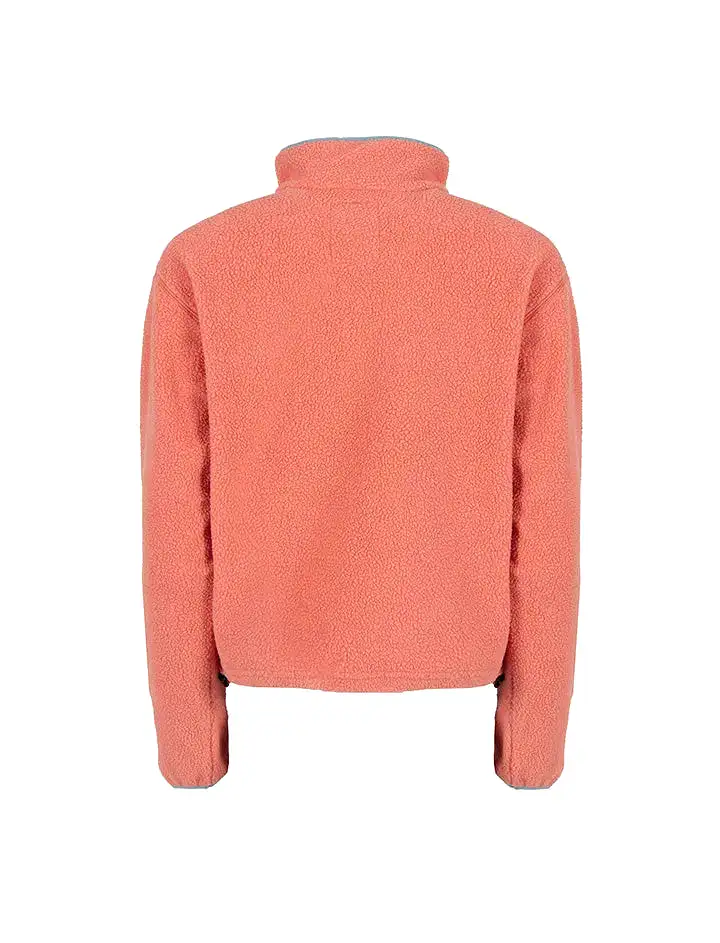 Columbia Helvetia Cropped Half Snap Fleece Faded Peach