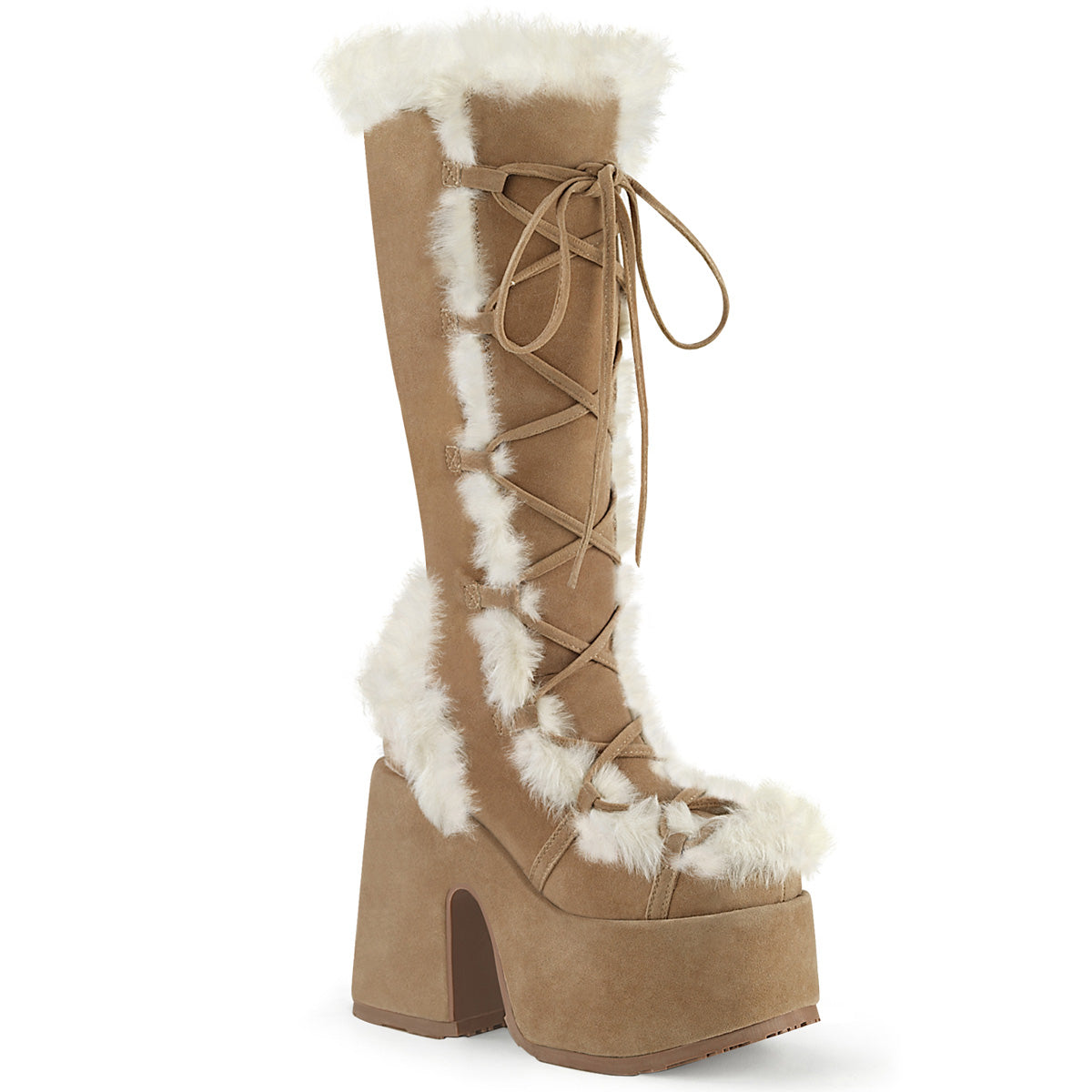 DEMONIA CAMEL-311 BOOTS - CAMEL  PRE ORDER 