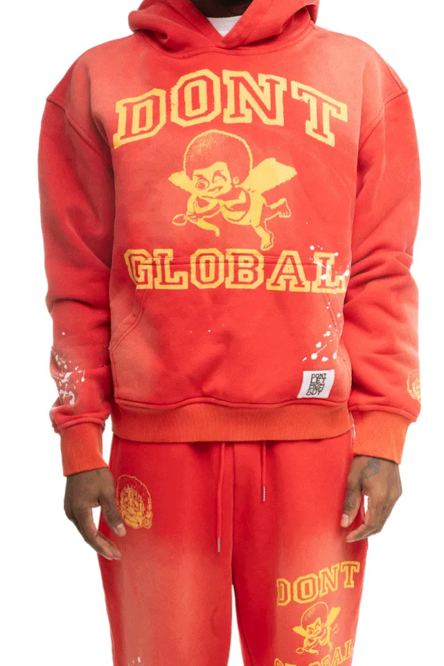 DONT Global Hoodie Red