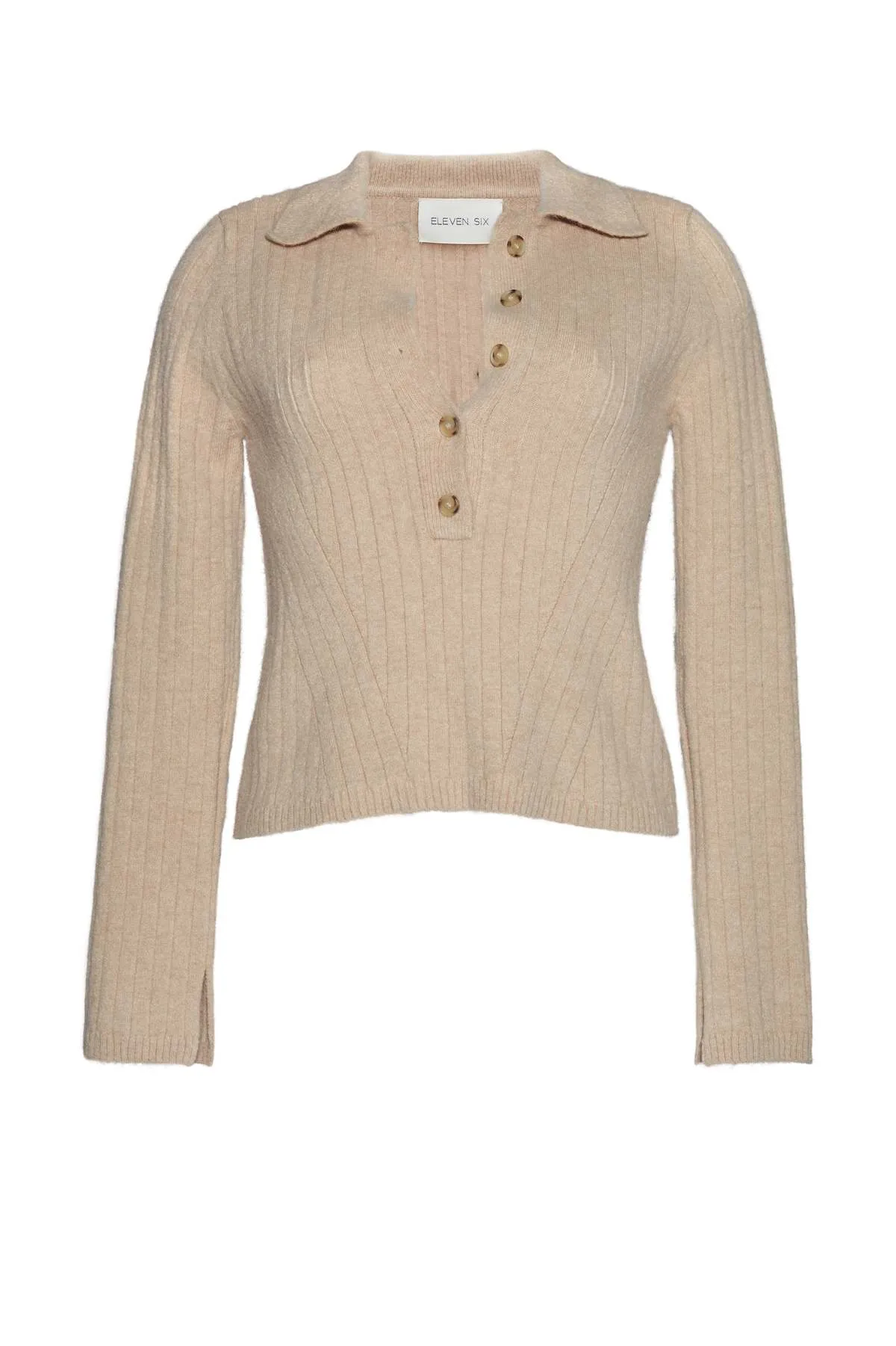 ELLIOT SWEATER - PALE CAMEL