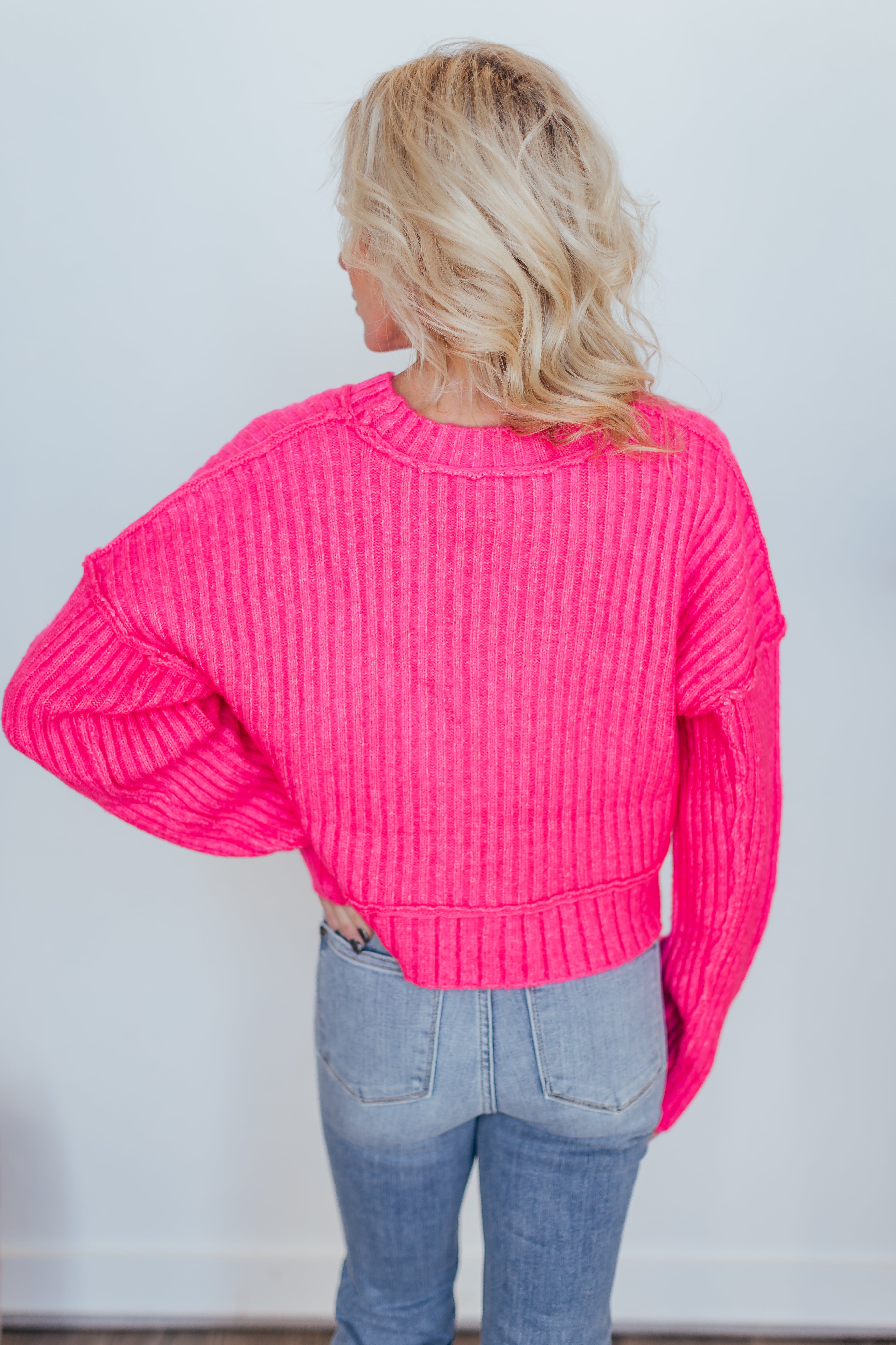 Erika Ribbed Oversized Sweater