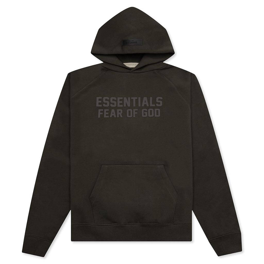 Essential Hoodie - Off Black