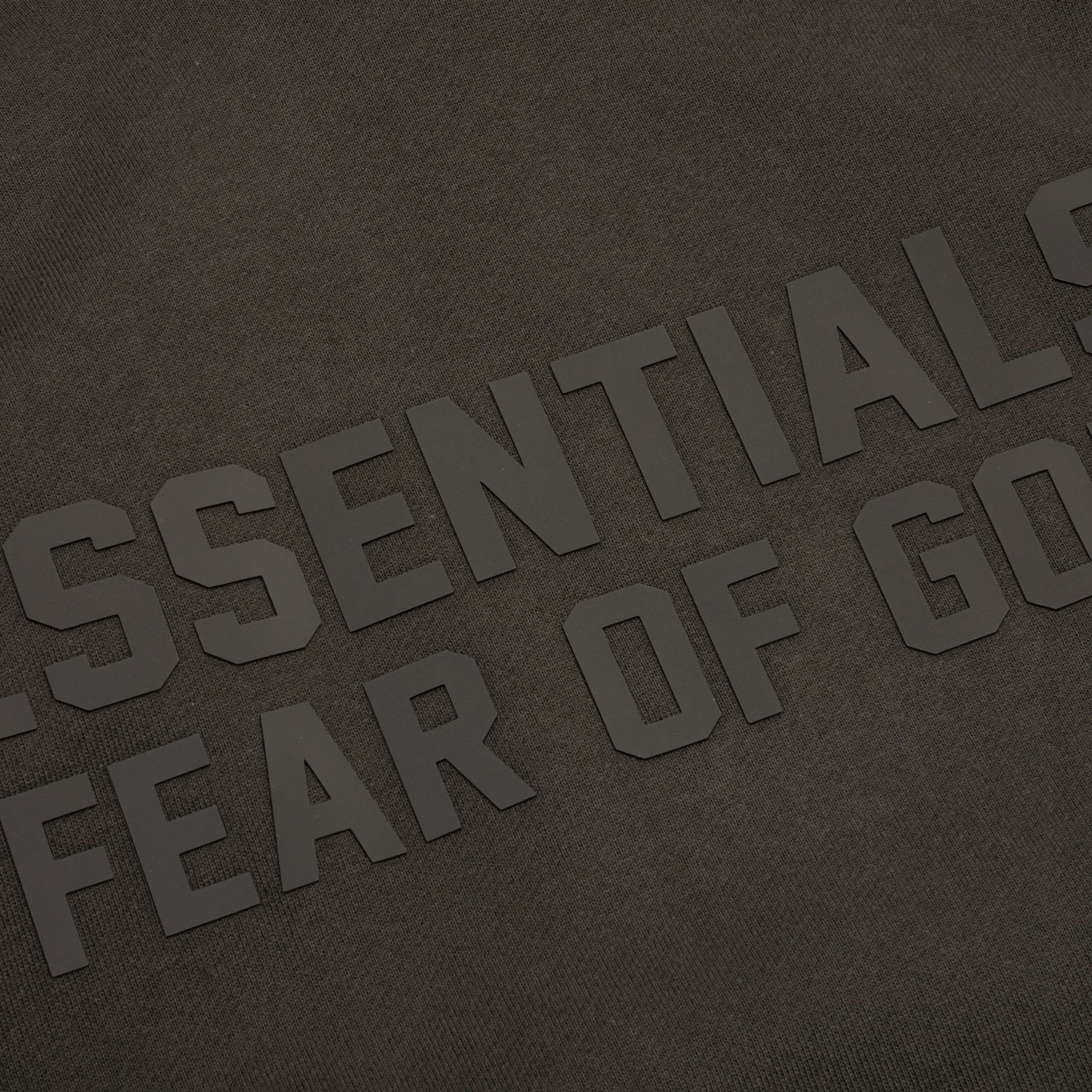 Essential Hoodie - Off Black