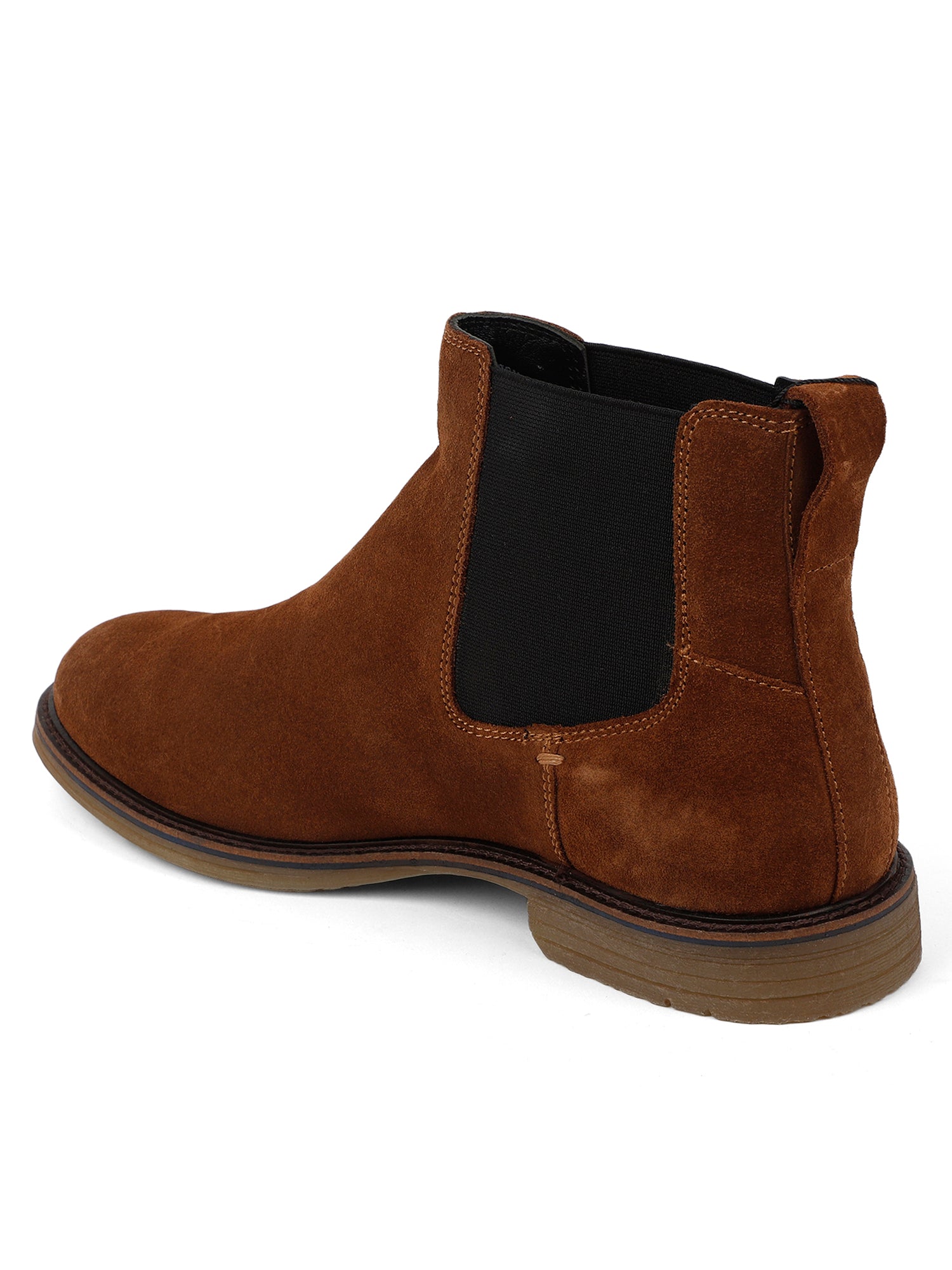 Ezok Stan Stuff Brown Casual Chalsea Boots Shoes