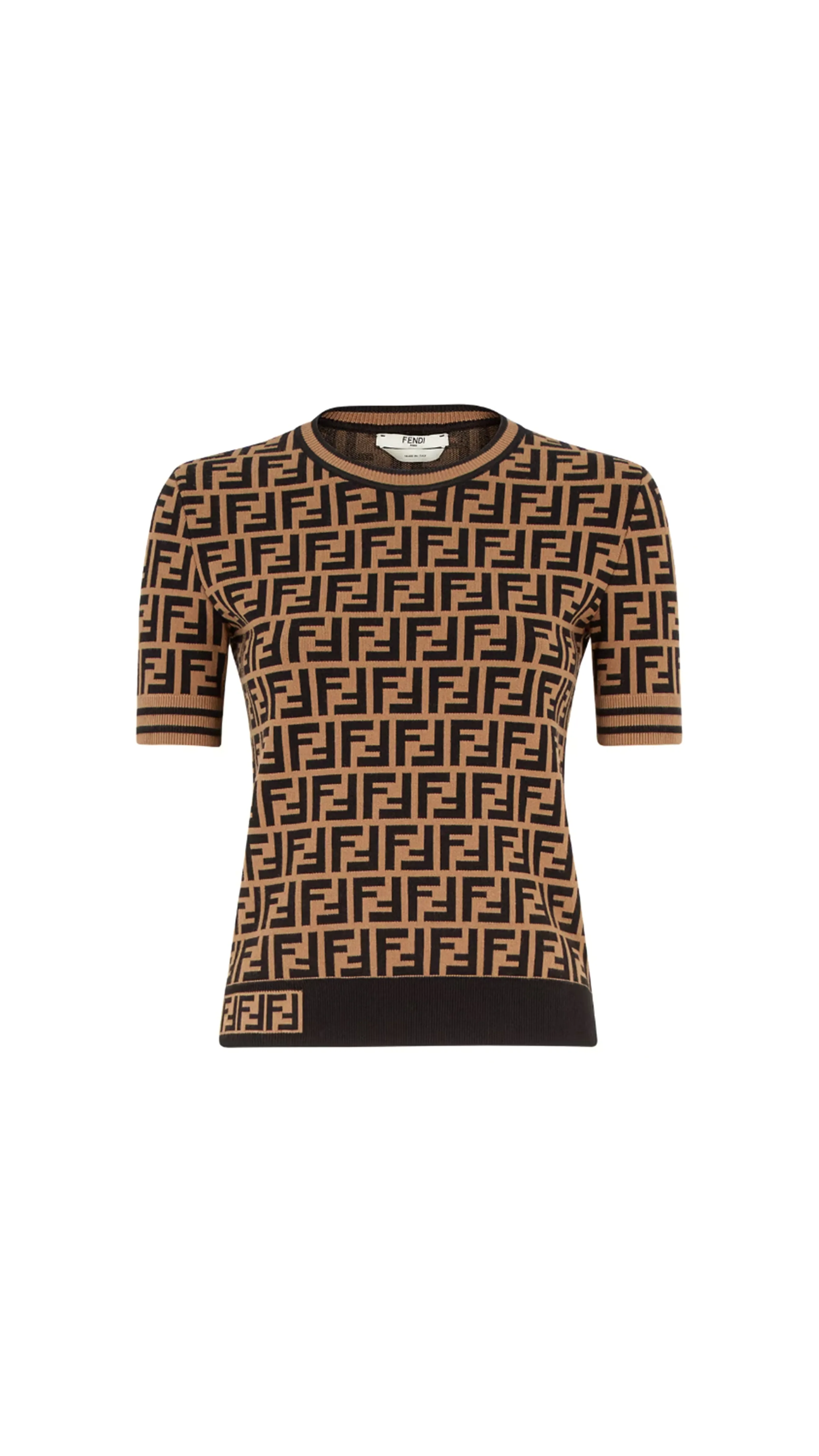 FF Viscose Sweater - Brown