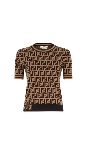 FF Viscose Sweater - Brown