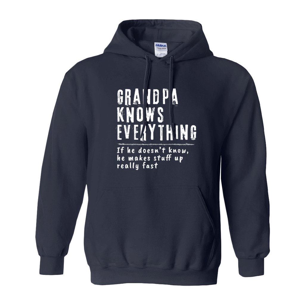 Grandpa Knows Everything Hoodie