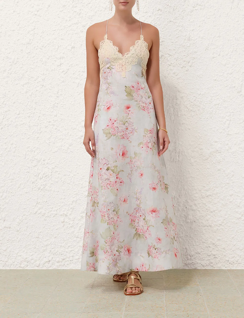 Halliday A-line Maxi Dress