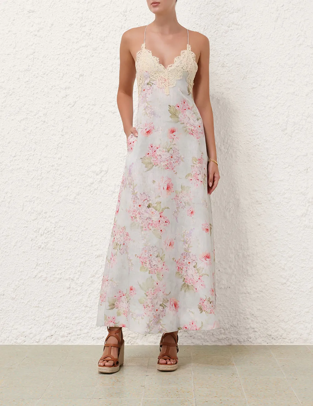 Halliday A-line Maxi Dress