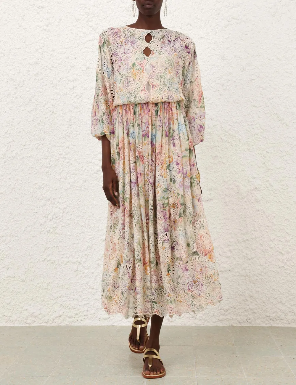 Halliday Embroidered Dress