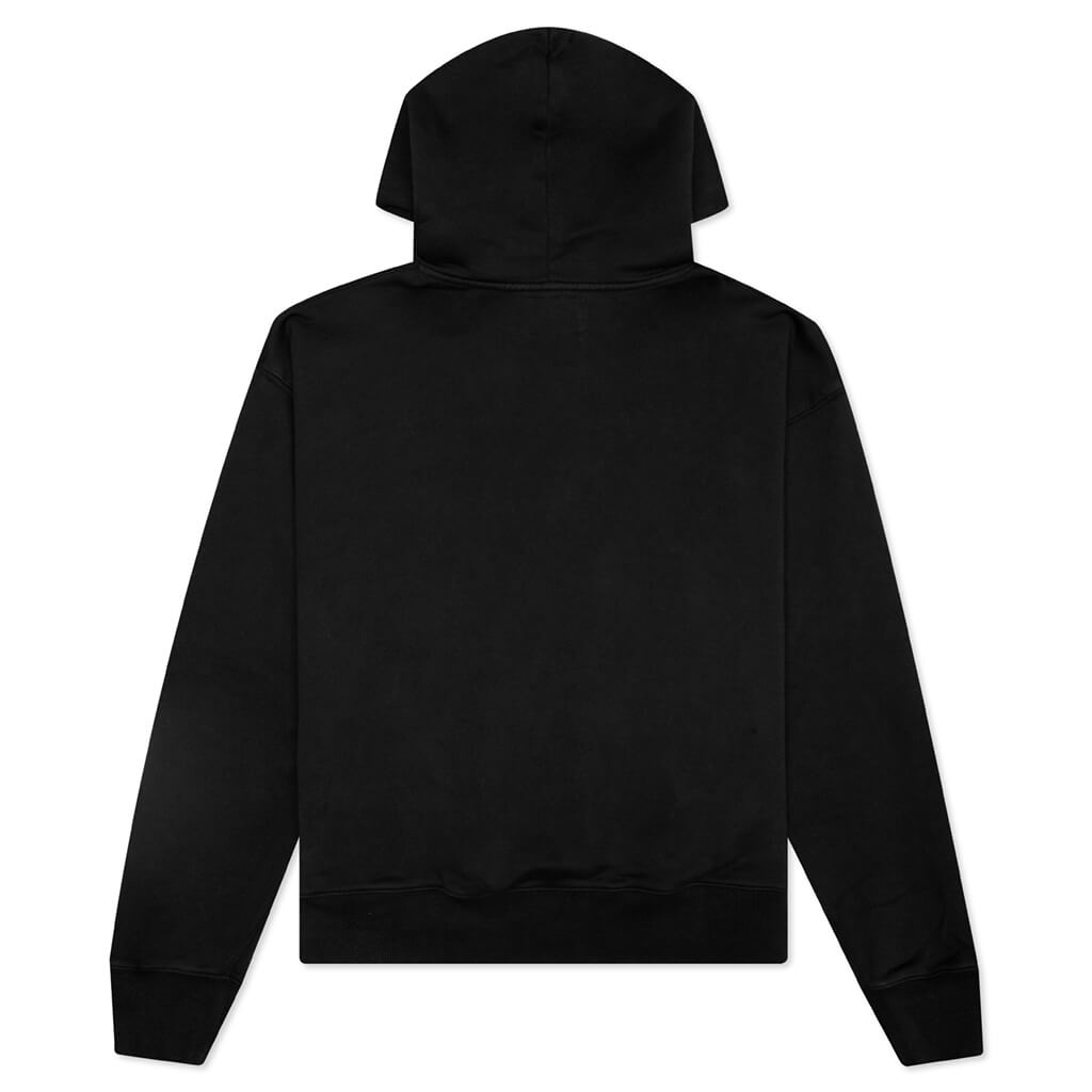 Heart Logo Hoodie - Black