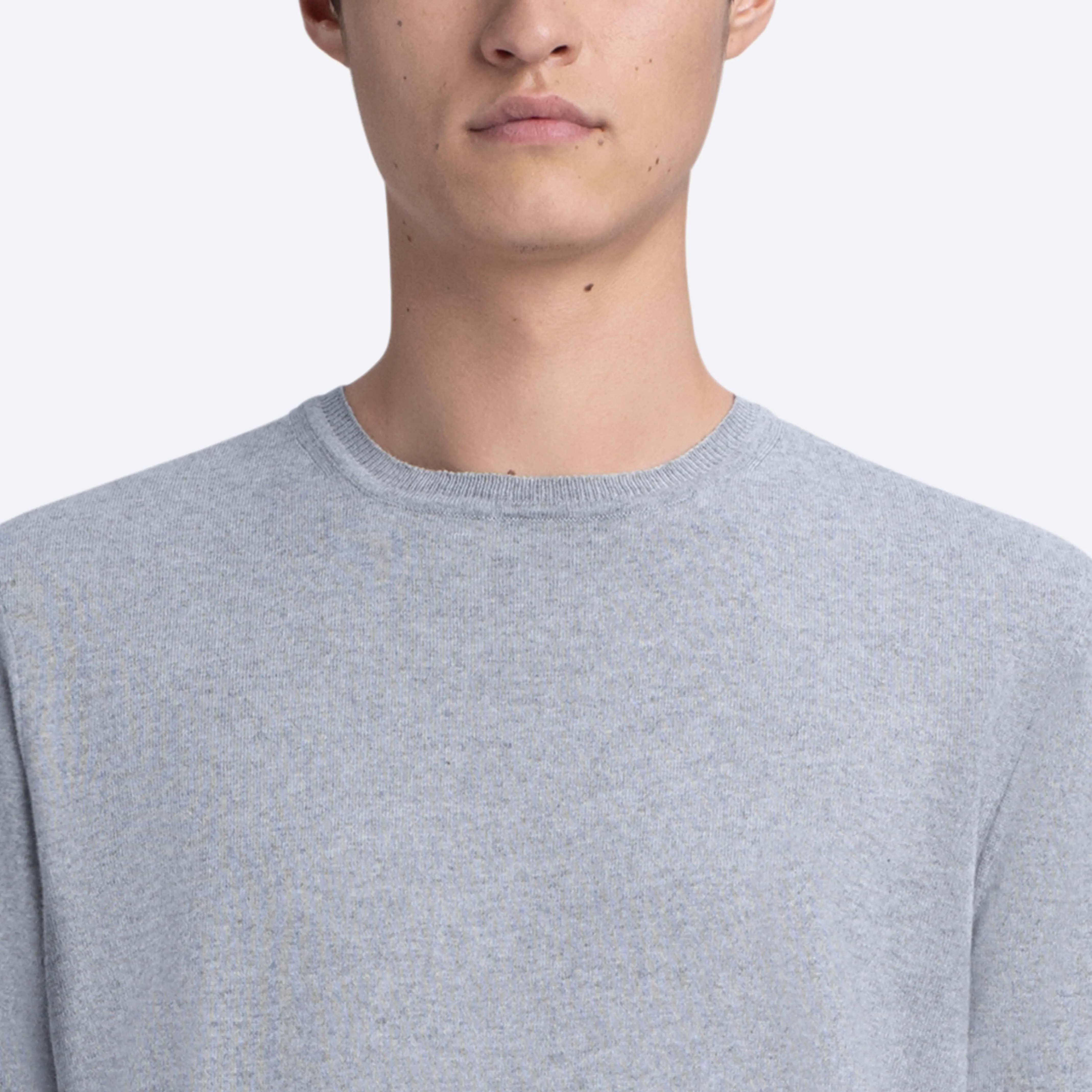 Heather Crew Neck Sweater