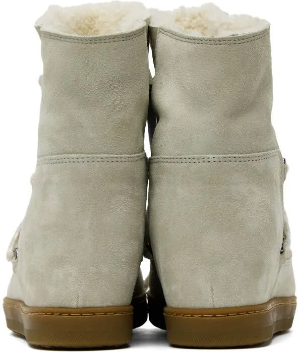 Isabel Marant Beige Nowles Boots