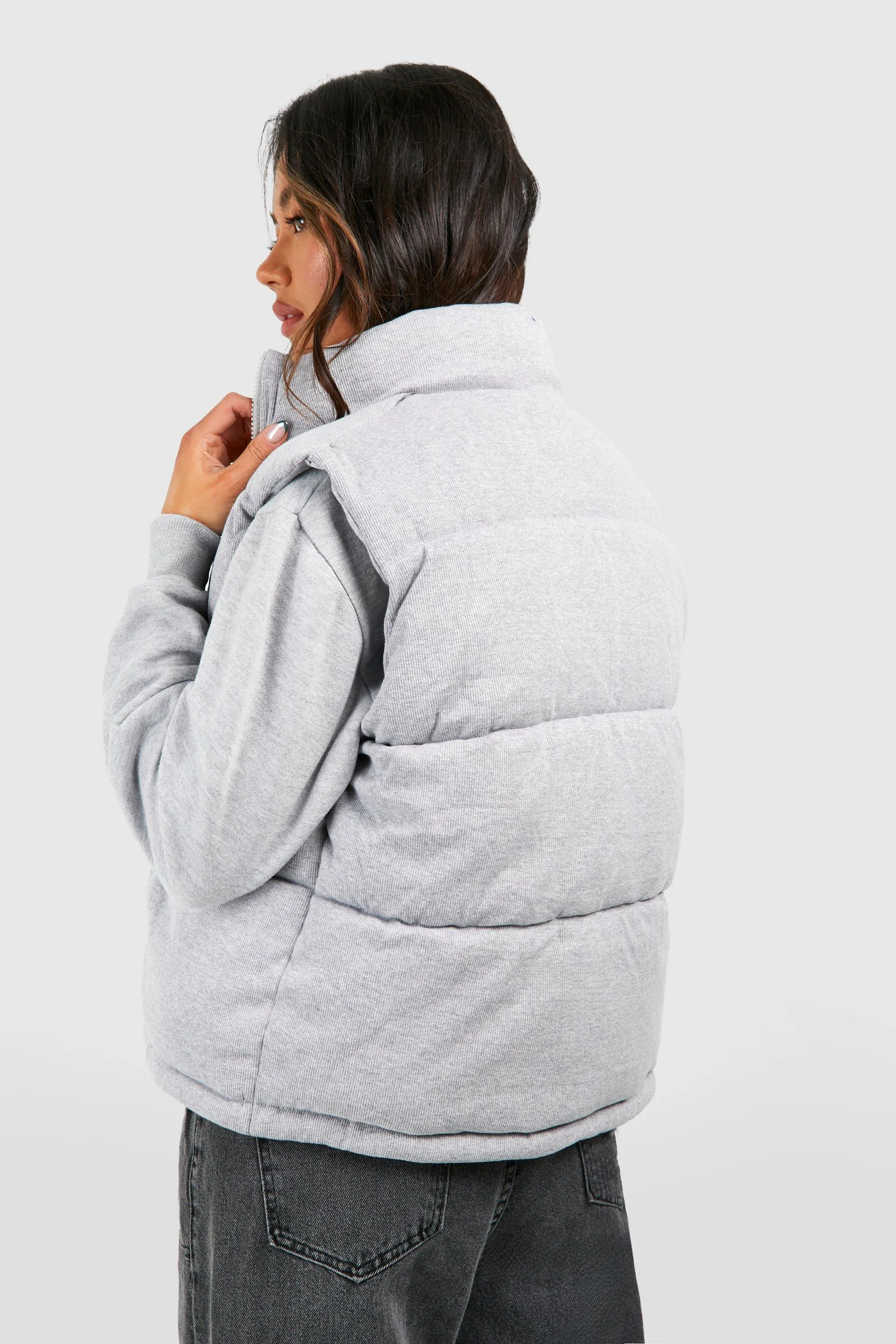 Jackets & Coats | Cord Oversized Gilet | boohoo