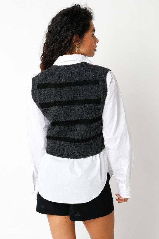 Kate Mini Vest Sweater