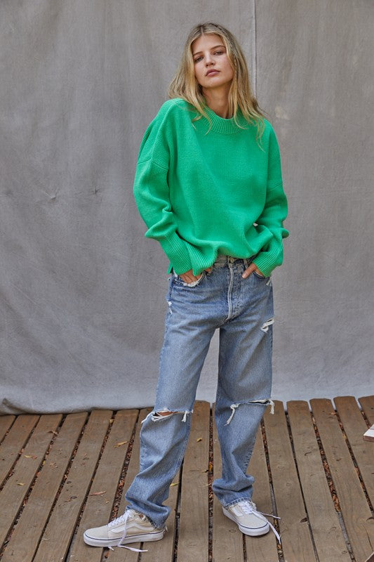 Kelly Green Riley Sweater