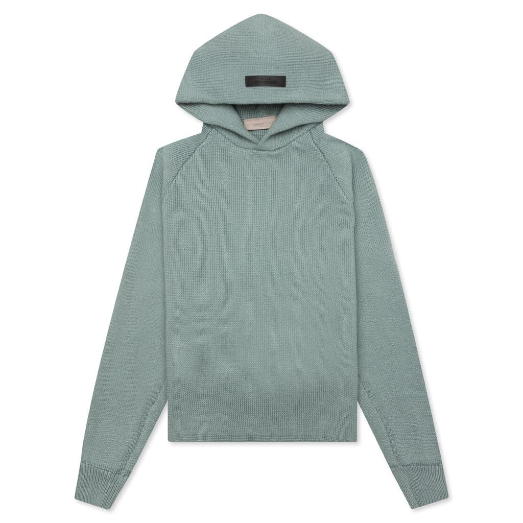 Kid's Knit Hoodie - Sycamore