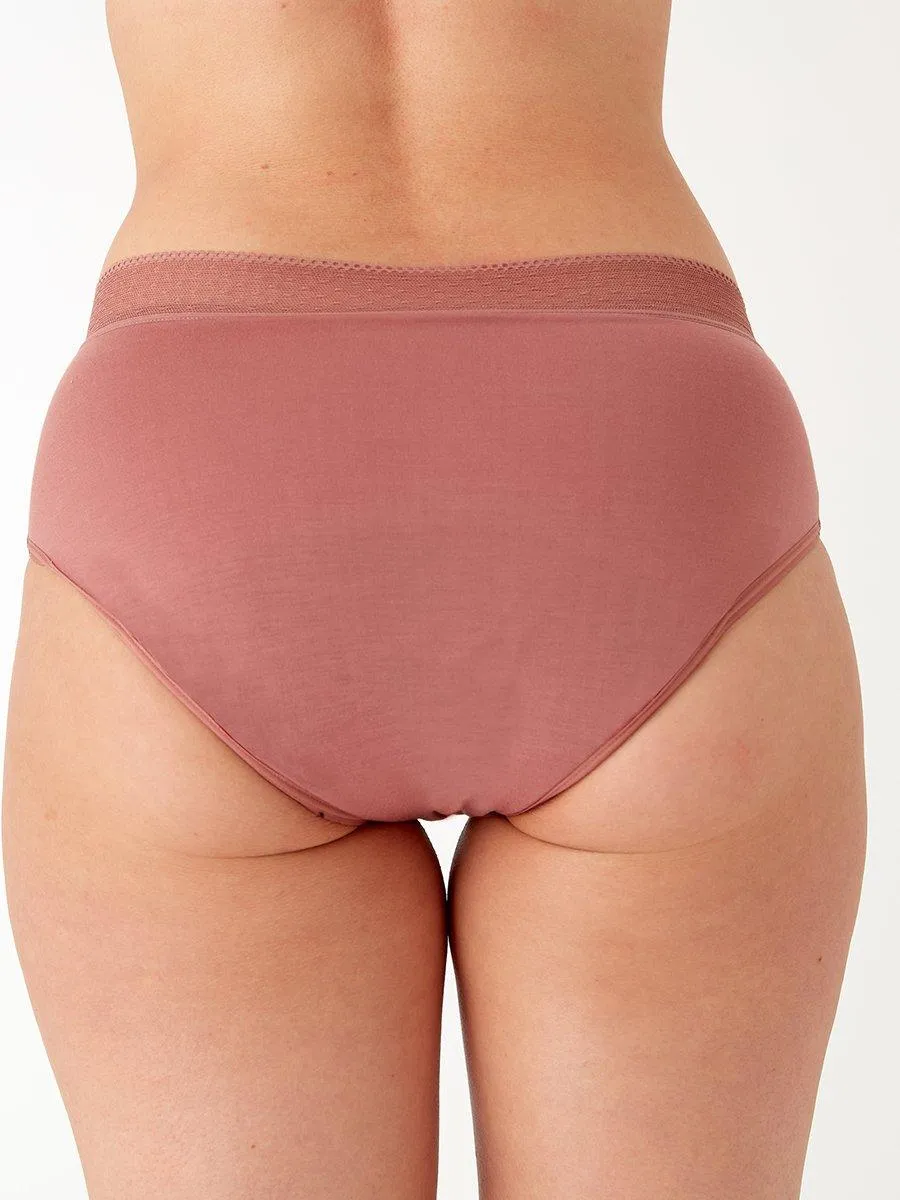 Lingerie | Period Pants Midi Brief - Rose | Pretty Polly