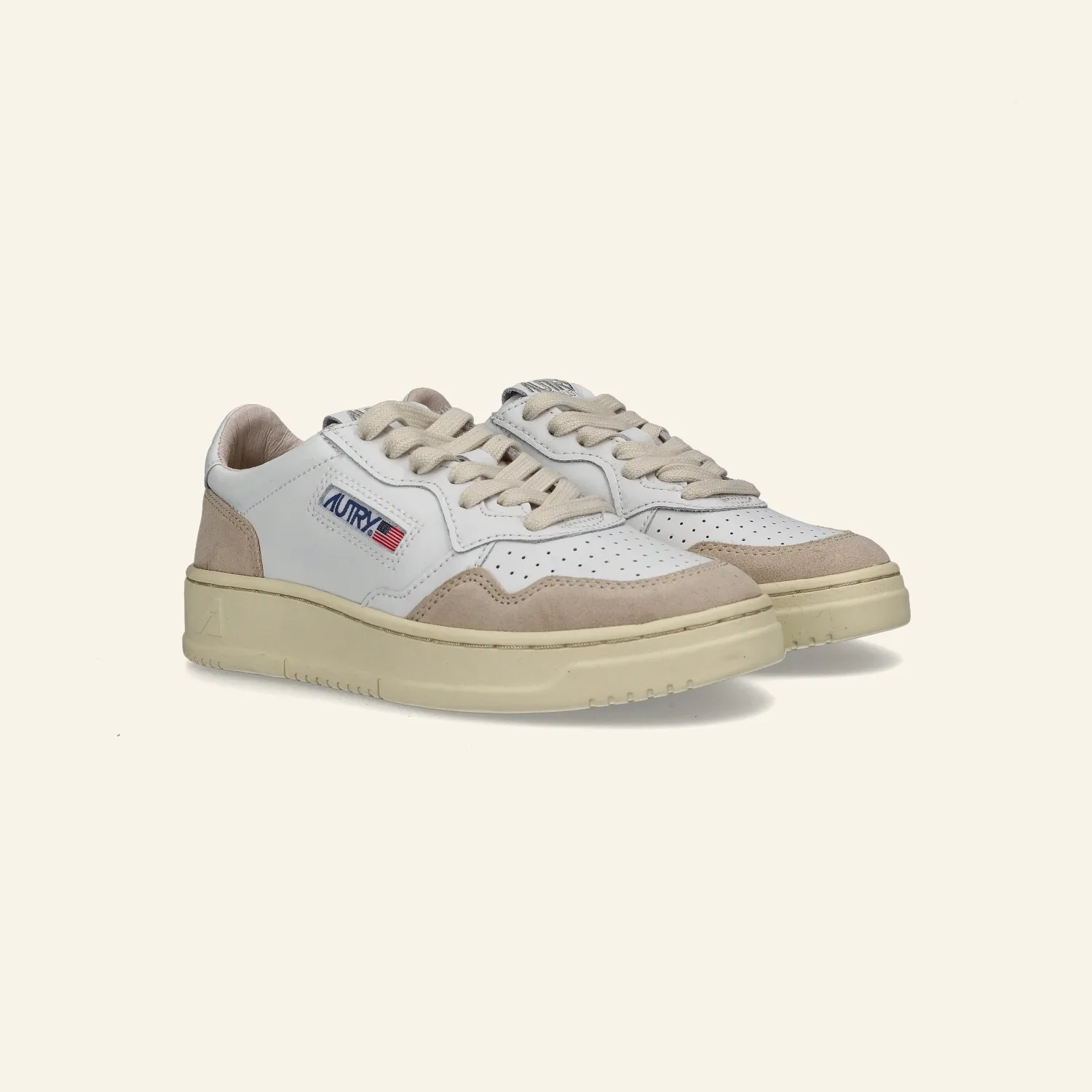 LOW SNEAKER 80's  LS33 | Suede White