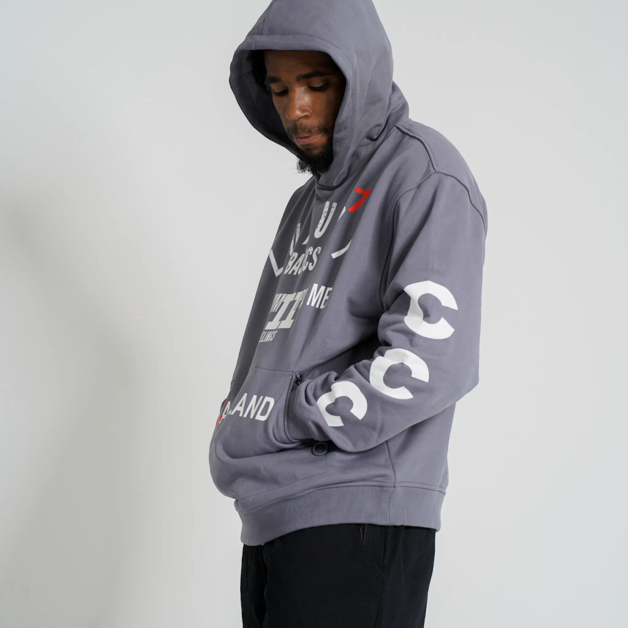 Luxe Basic Hoodie : Grey