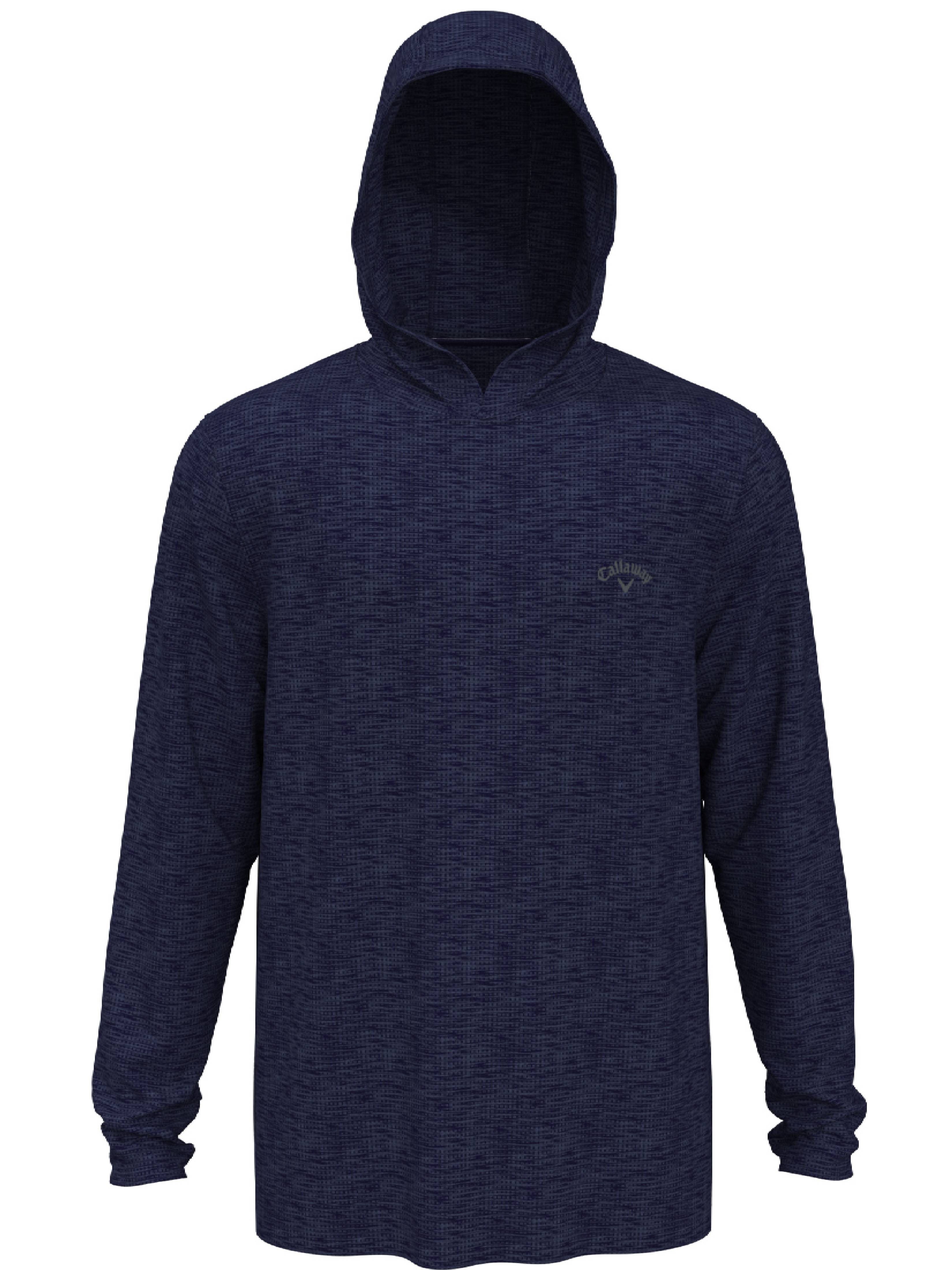 Mens Texture Coastal Hoodie