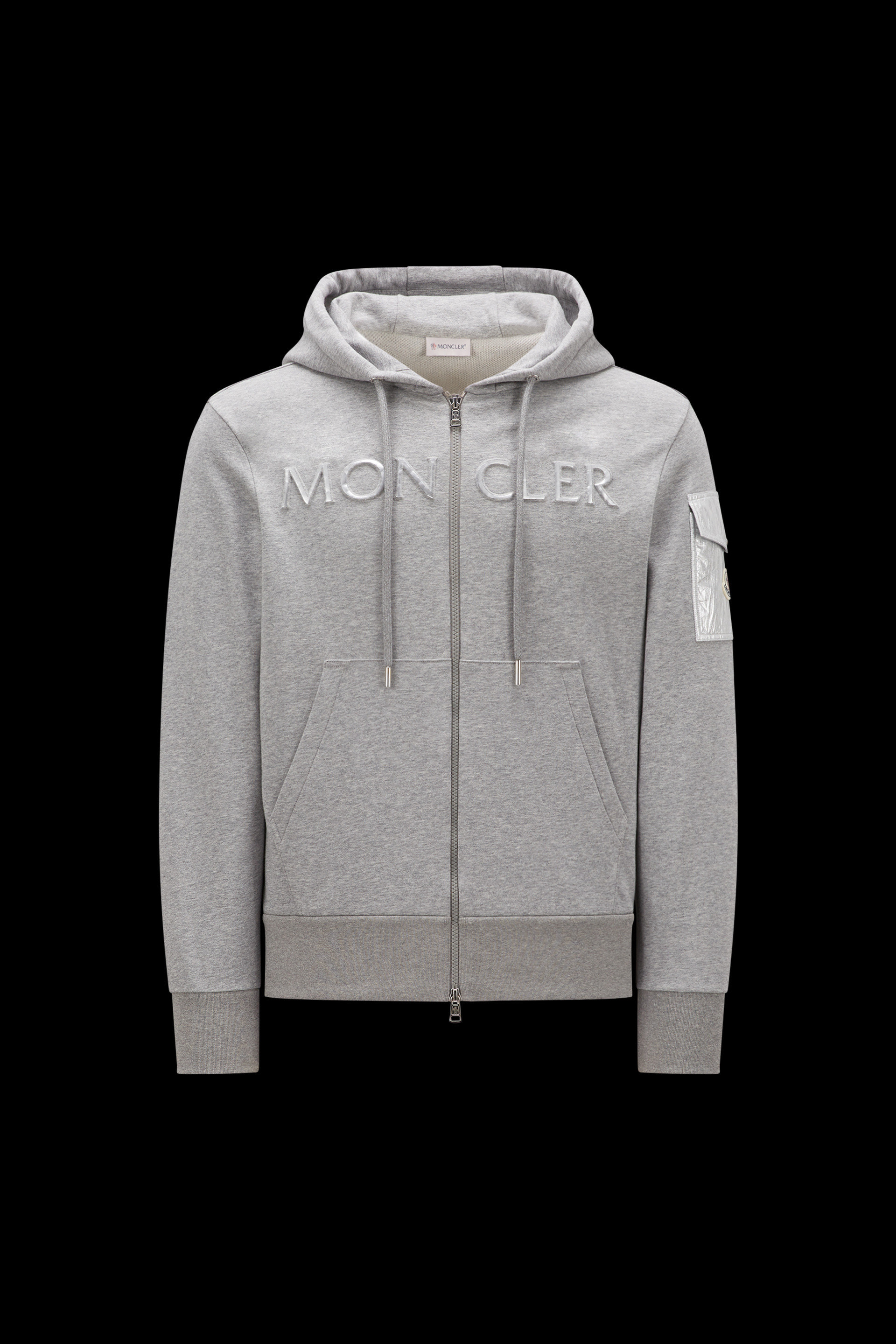 MONCLER  |Embossed Logo Hoodie