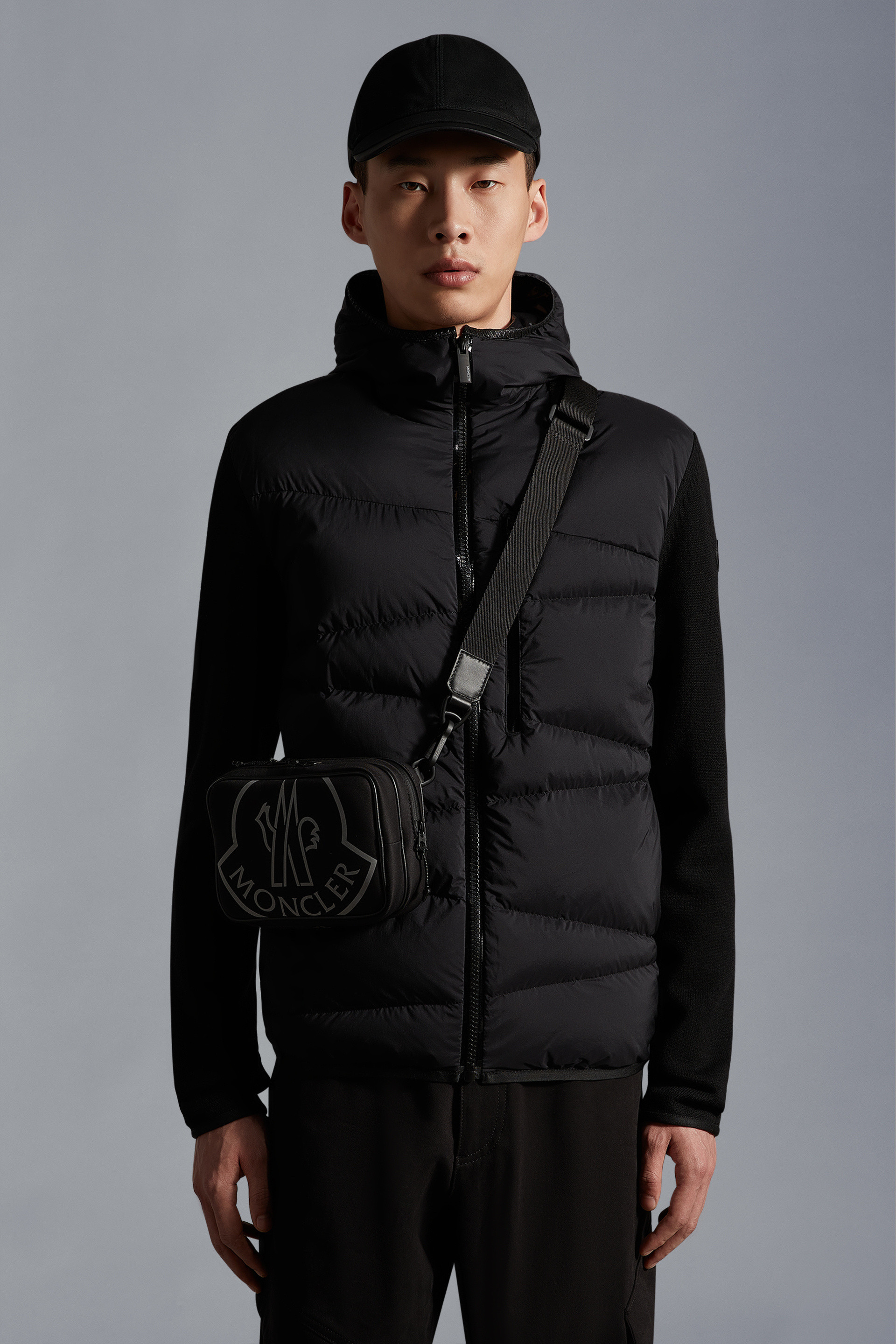 MONCLER  |Padded Wool Hoodie