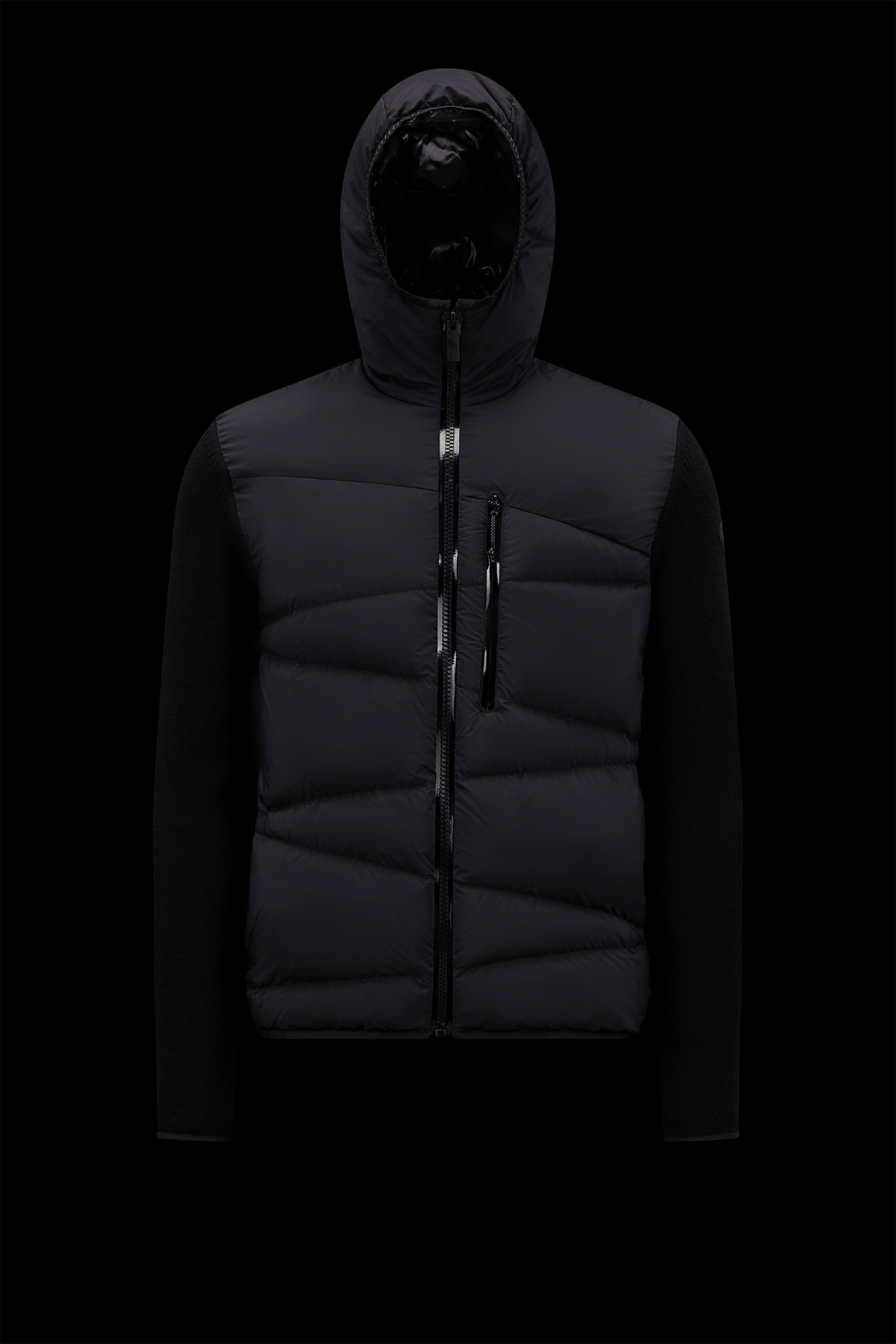 MONCLER  |Padded Wool Hoodie