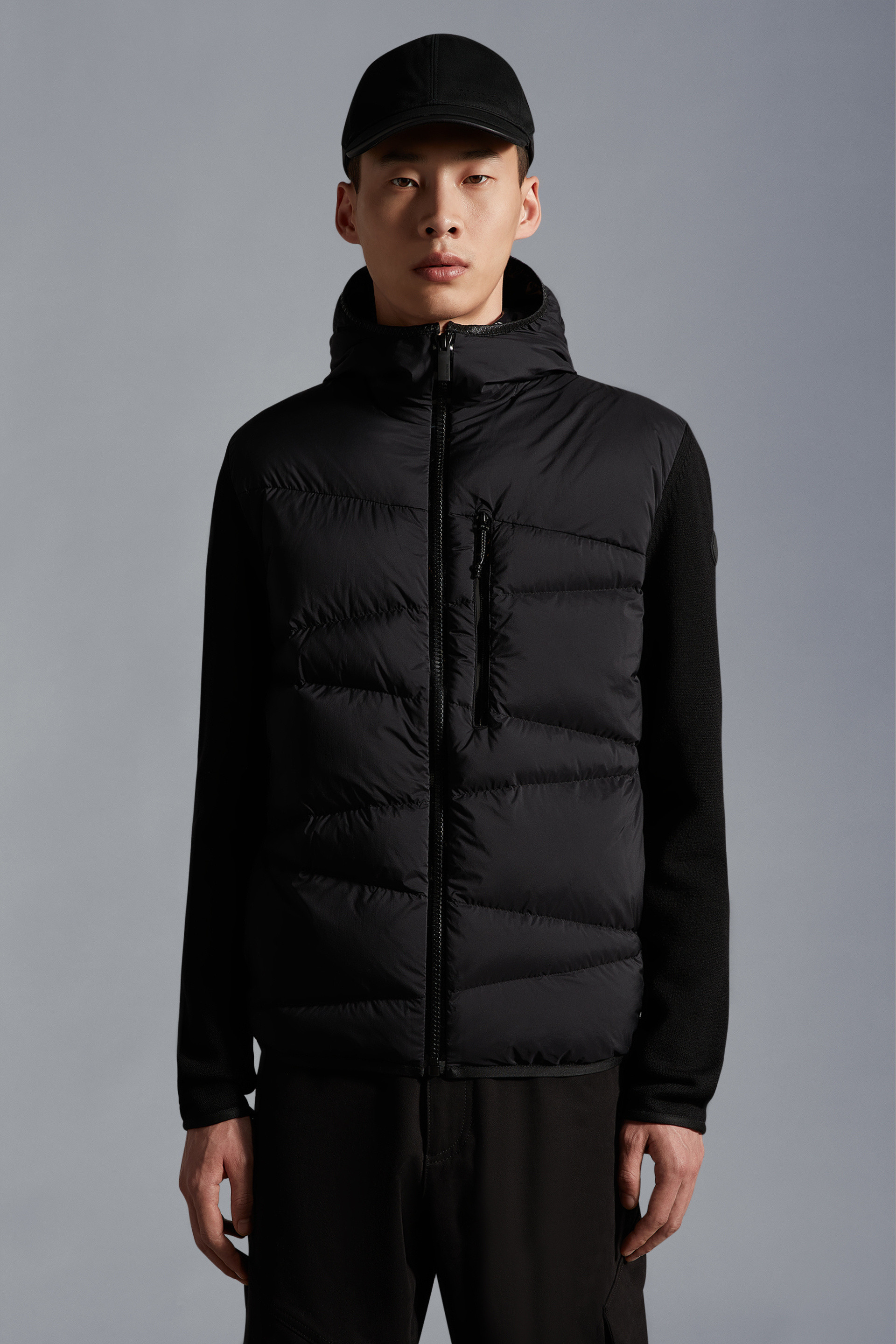 MONCLER  |Padded Wool Hoodie