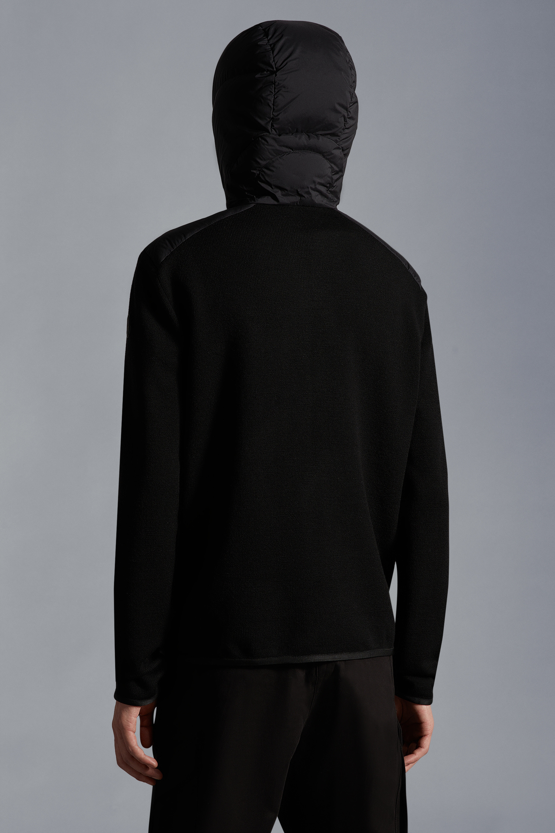 MONCLER  |Padded Wool Hoodie