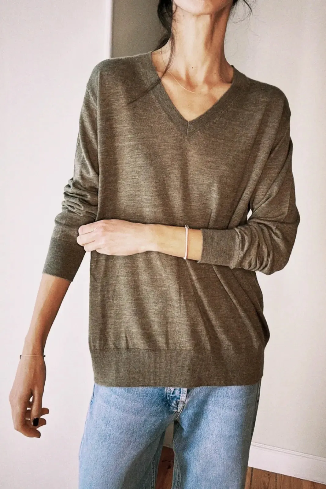 Sample 42 V neck sweater