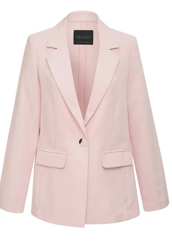 Sanctuary - Bryce Woven Blazer Pink