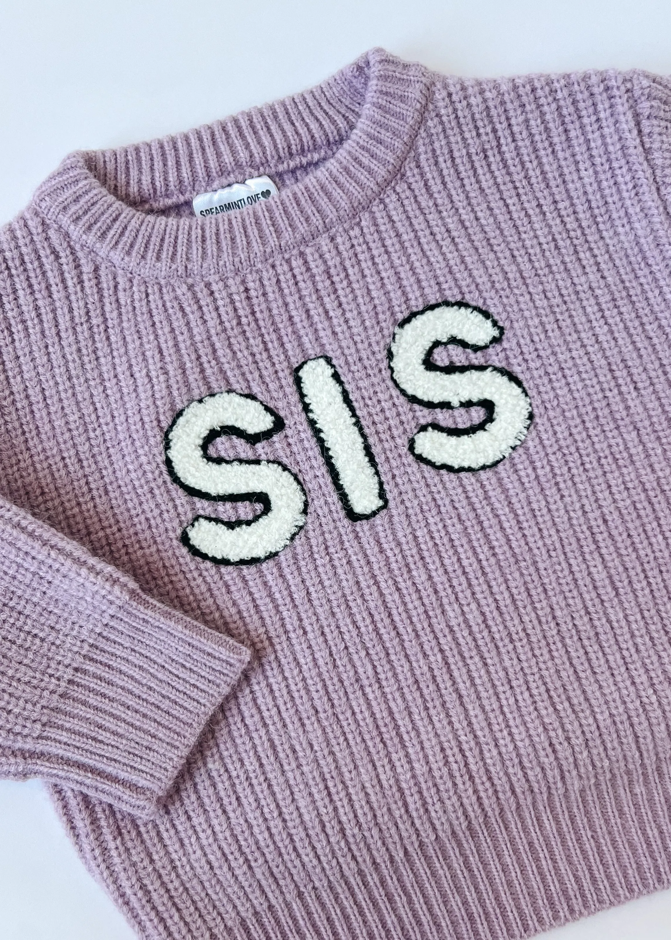 Sis Knit Sweater - Lavender